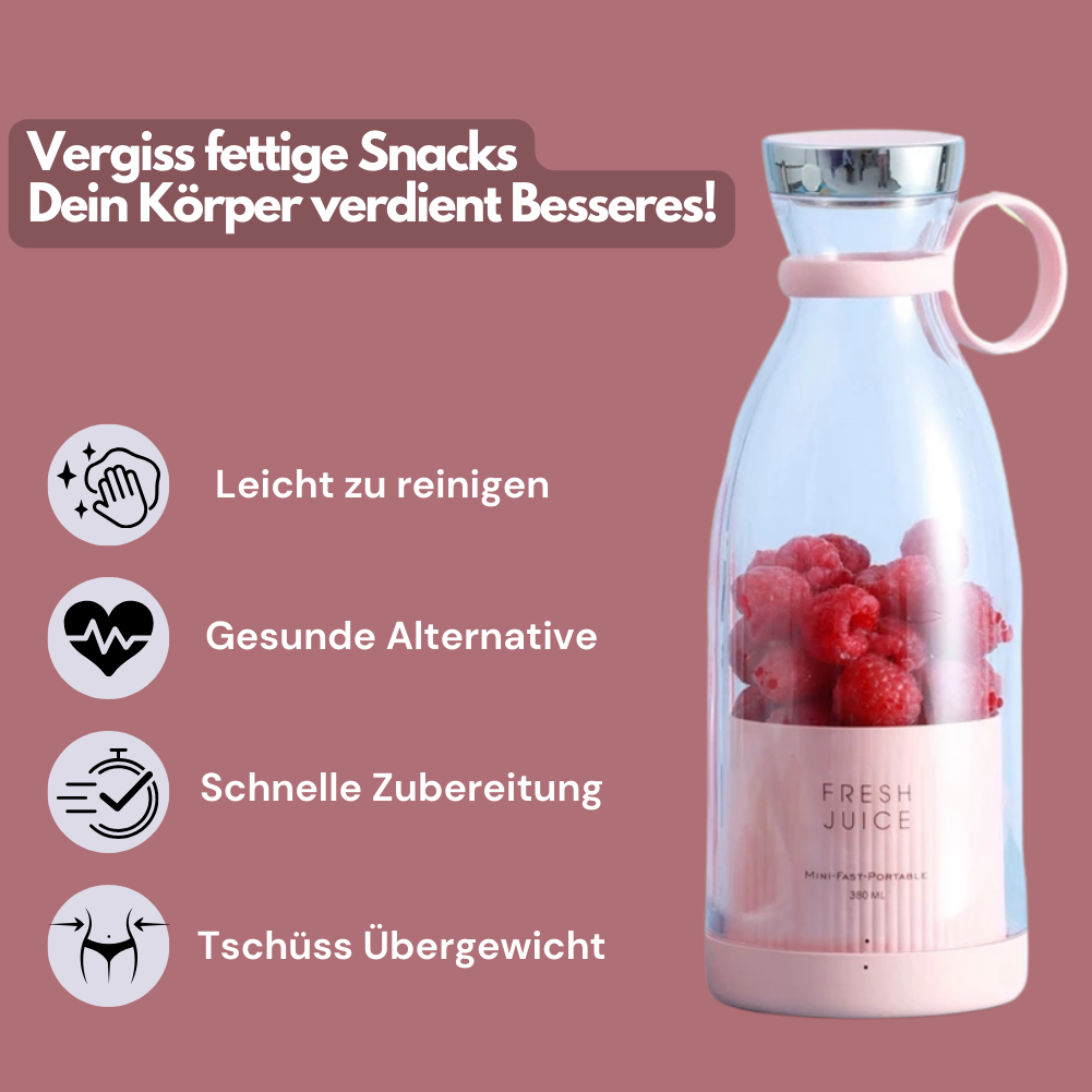 FreshJuice Go™ Dein Smoothie Mixer für unterwegs